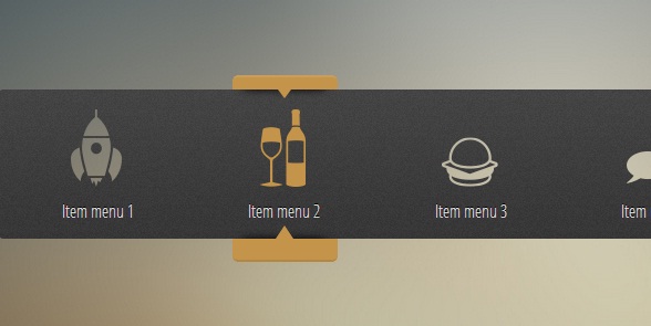 html5-css3-fluid-menu-with-icon